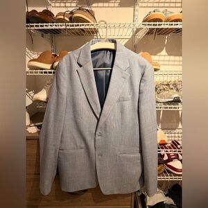 Zara Men's Light Gray Blazer